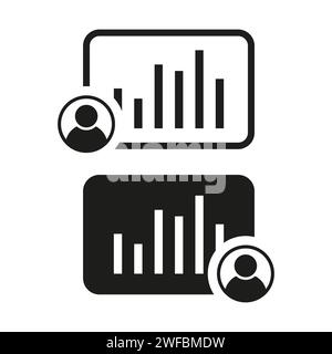 Financial analytics icon. Vector illustration. EPS 10. Stock image. Stock Vector