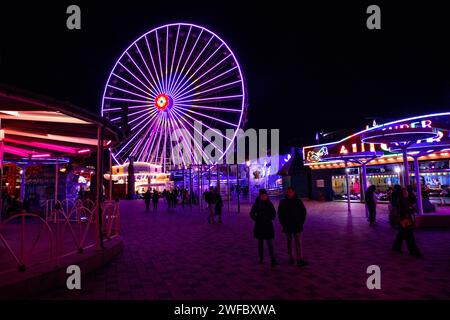 Prater Fairground Vienna Austria Stock Photo