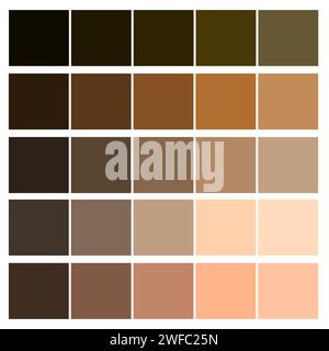 Neutrals color palette. Art design. Fashion element. Creative background. Pastel style. Vector illustration. Stock image. EPS 10. Stock Vector