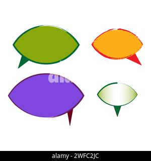 Text message. communication concept. Chat message icon. Vector illustration. Stock image. EPS 10. Stock Vector