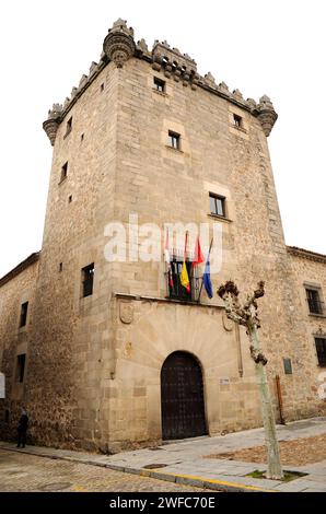 Avila, Torreon de los Guzmanes, renaissance. Avila city, Castilla y Leon, Spain. Stock Photo