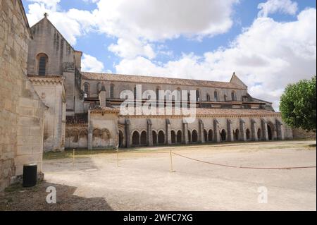 Monasterio de Santa Maria la Real de las Huelgas, cistercian 12th century. Burgos province, Castilla y Leon, Spain. Stock Photo