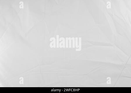 white fabric cloth texture background close up. Stock Photo