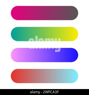 Color stripes gradient. Colorful background. Gradient color. Vector illustration. stock image. EPS 10. Stock Vector