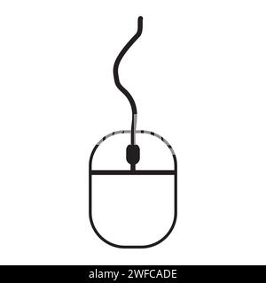 Modern image for web design. Internet technology. Simple outline style. Editable stroke. Vector illustration. stock image. EPS 10. Stock Vector