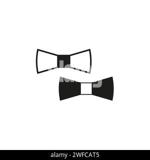 Bow tie icon. Wedding template. Vector illustration. Stock image. EPS 10. Stock Vector