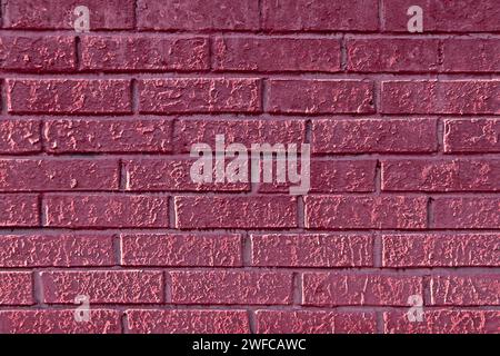 Pink Brick wall background texture. Can be used as background for any advertisement. Stock Photo