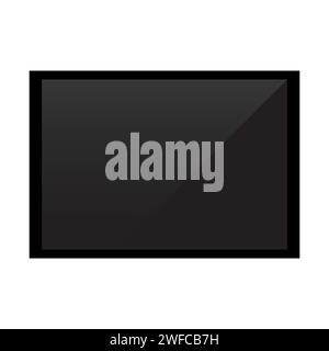 Stylish black square. Geometric texture. Vector illustration. stock image. EPS 10. Stock Vector