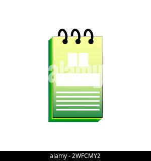 desk calendar for concept design. Day month year time concept. New message concept. Vector illustration. stock image. EPS 10. Stock Vector