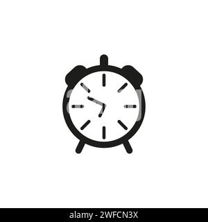alarm icon. Time clock. Old watch. Stopwatch icon. Vector illustration. Stock image. EPS 10. Stock Vector