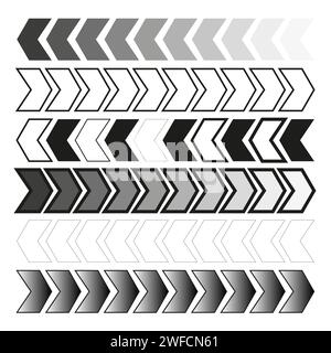 Tire marks for print design. Black rubber tyre set. Vector illustration. stock image. EPS 10. Stock Vector