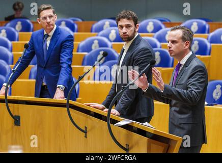 THE HAGUE - Alexander Kops (PVV) during the swearing-in ceremony as a ...