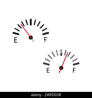 Fuel sensor icon. Vector illustration. EPS 10. Stock Vector