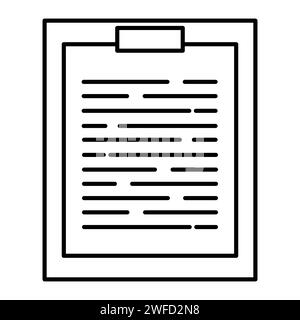 Tablet with notes in flat style. Medical treatment. Vector illustration. stock image. EPS 10. Stock Vector