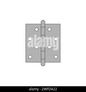 hinge door icon. Vector illustration. EPS 10. Stock Vector