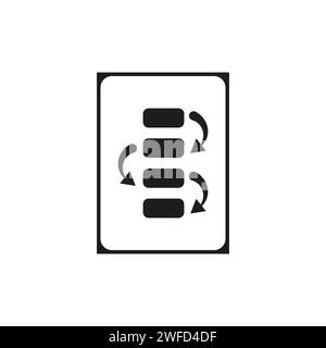 Project planning icon diagram. Office icon. Finance management. Vector illustration. EPS 10. Stock Vector