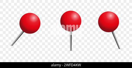 Realistic set with red candy. Vector illustration. stock image. EPS 10. Stock Vector