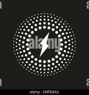 Wireless charging icon vector artificial Intelligence collection for your web design. Vector illustration. EPS 10. Stock Vector