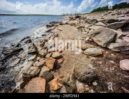 Colliford resevoir,colliford lake, Bodmin moor Cornwall Stock Photo