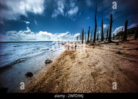 Colliford resevoir,colliford lake, Bodmin moor Cornwall Stock Photo