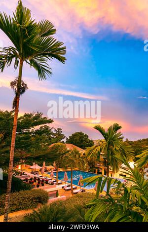 Absolute Sanctuary Wellness Resort, Bo Phut, Ko Samui, Thailand Stock Photo