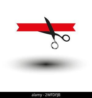 Inauguration icon. Vector illustration. EPS 10. Stock image. Stock Vector