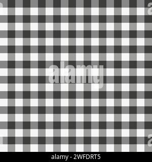 Checkered geometric pattern. Uncolored pattern with squares. Vector illustration. EPS 10. stock image. Stock Vector