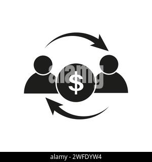 Business icon. Vector illustration. EPS 10. Stock image. Stock Vector