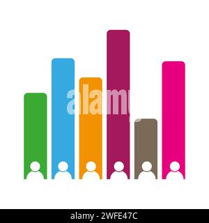 Exit polling icon. Vector illustration. EPS 10. stock image. Stock Vector