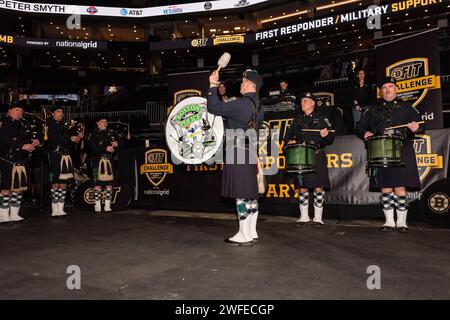 The 8th annual BFit Challenge, organized by the Boston Bruins Foundation raising money for charities supporting first responders and military members. Stock Photo