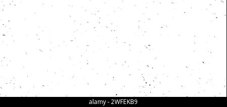 White paper texture with dark dust particles. Cardboard paper gritty texture. Minimalistic grainy eggshell vector illustration. Abstract grunge Stock Vector