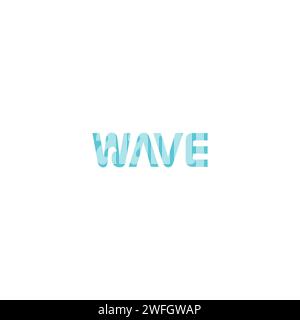 Wave Logo Design. Ocean Logo vector Stock Vector