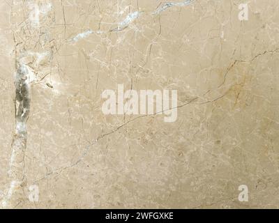 Natural beige color marble texture background Stock Photo