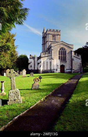 St James church, Bratton, Wiltshire. Stock Photo