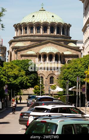 St. Nedelya Orthodox Church, Sofia, Bulgaria, Europe, Balkans, EU Stock Photo