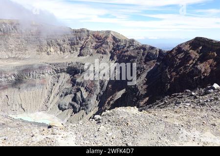 The crater lake Santa Ana volcano, El Salvador, Central America Stock Photo