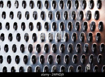Blade structure - cheese, vegetable and fruit grater Stock Photo