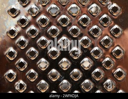 Blade structure - cheese, vegetable and fruit grater Stock Photo