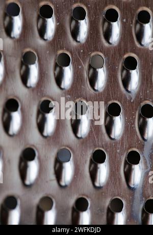 Blade structure - cheese, vegetable and fruit grater Stock Photo