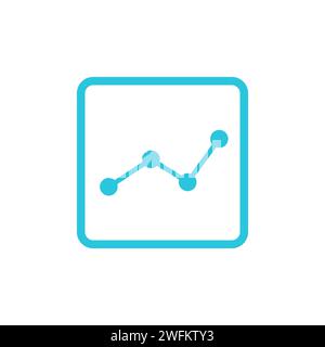 Report icon. From blue icon set. Stock Vector
