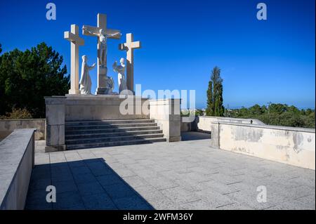 The Hungarian Calvary in Fatima, Portugal. Stock Photo