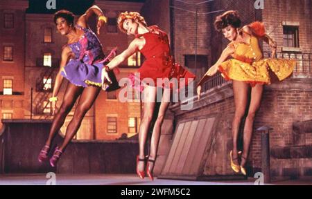 SWEET CHARITY  1969 Universal Pictures film with from left: Paula Kelly, Shirley MacLaine, Chita Rivera. Stock Photo