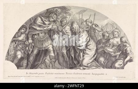 The generosity of Alexander the Great, Conrad Lauwers, After Pietro da ...