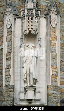 Valley Forge National Historical Park, Revolutionary War encampment, northwest of Philadelphia, in Pennsylvania Stock Photo