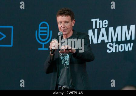 January 24, 2024: Chris Martin of Martin Guitars at the NAMM SHOW MEDIA NIGHT at Anaheim Convention Center in Anaheim, California on January 24 ,2024 (Credit Image: © Marissa Carter/ZUMA Press Wire) EDITORIAL USAGE ONLY! Not for Commercial USAGE! Stock Photo