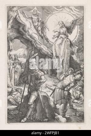 Resurrection of Christ, Anonymous, After Hendrick Goltzius, 1596 - 1667 ...