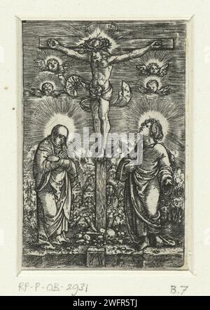 Christ on the cross between Johannes and Maria, Jonkheer Isaac ...