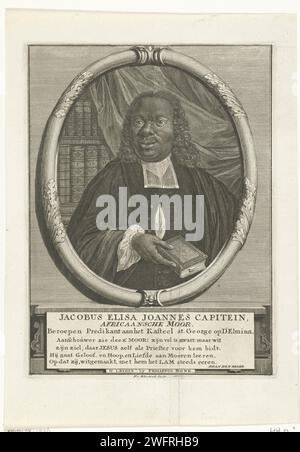 Portrait of pastor Jacobus Elisa Johannes Capitein, François van ...