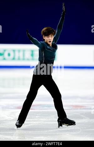 Ze Zeng FANG (MAS), during Men Short Program, at the ISU Four