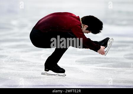 Daiwei DAI (CHN), during Men Short Program, at the ISU Four Continents